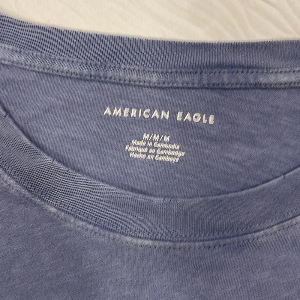 American Eagle size medium, oversized distressed T-shirt